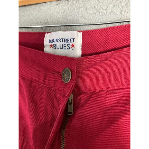 Mainstreet Blues Women's Plus Size Red Casual Pants 26W‎ - Picture 6 of 6